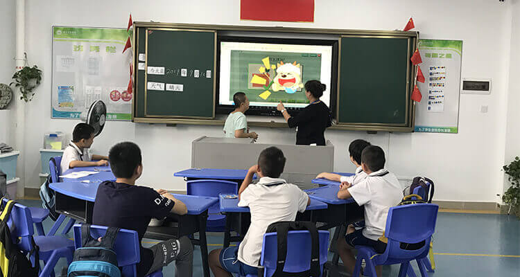 景云教学课堂训练场景
